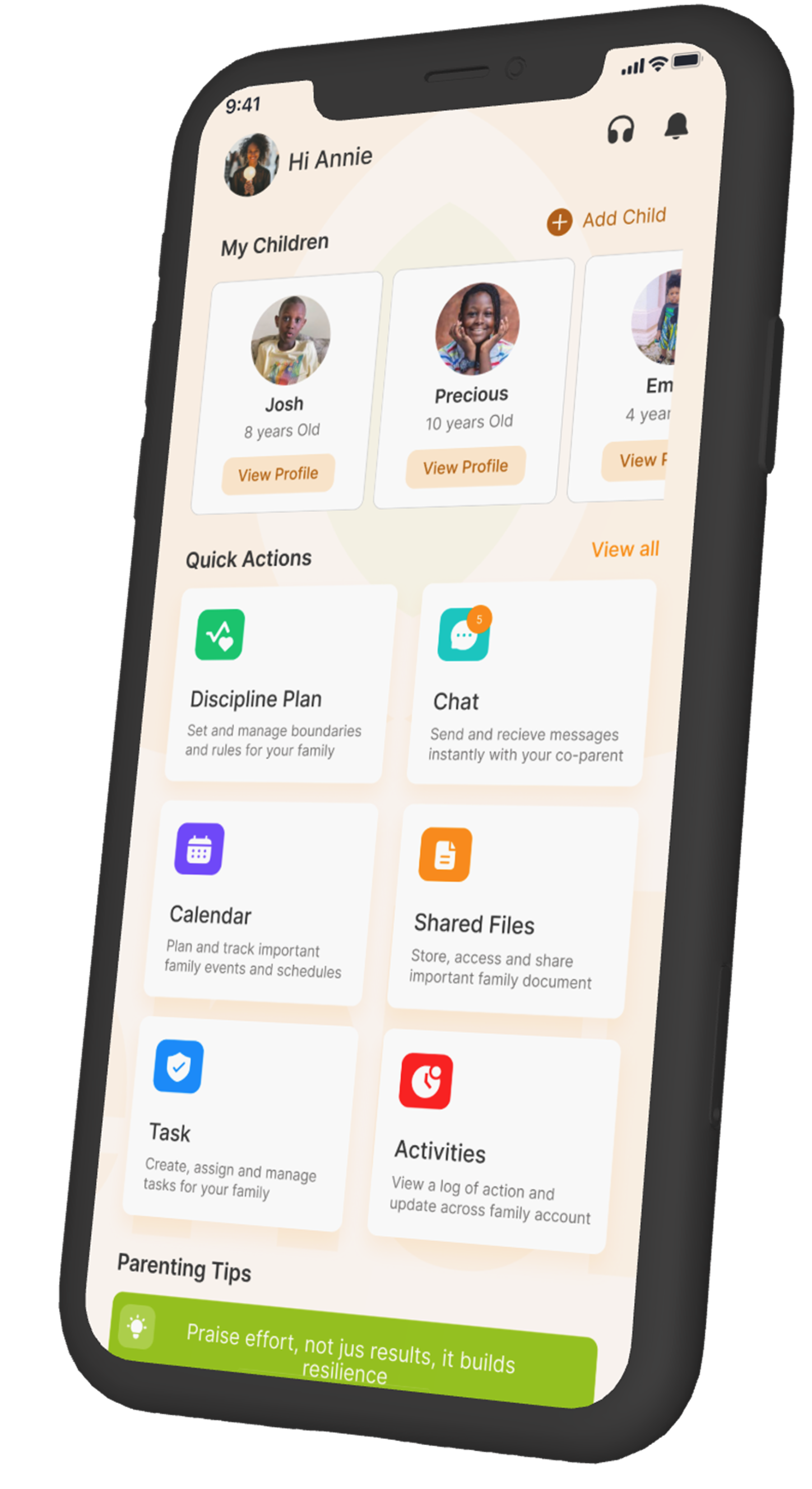 app mockup